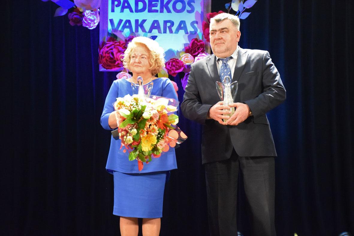 Artūras Margelis ir Č. Šmulkštienė.